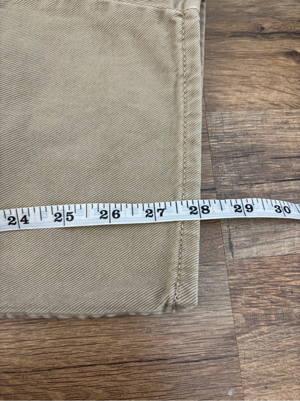 SOLD Gap High Rise Barrel Jeans Tan Khaki Women’s SOLD - Picture 8 of 8